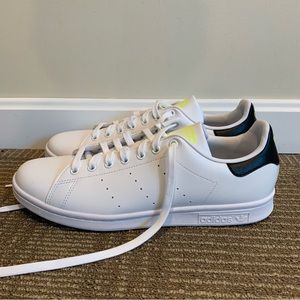 Adidas Stan Smith Neon Drip Logo Sneakers